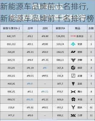 新能源车品牌前十名排行,新能源车品牌前十名排行榜-第3张图片-苏希特新能源