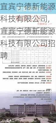 宜宾宁德新能源科技有限公司,宜宾宁德新能源科技有限公司招聘-第2张图片-苏希特新能源