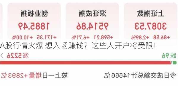 A股行情火爆 想入场赚钱？这些人开户将受限！-第1张图片-苏希特新能源