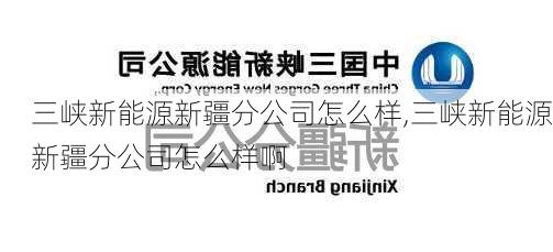 三峡新能源新疆分公司怎么样,三峡新能源新疆分公司怎么样啊-第3张图片-苏希特新能源