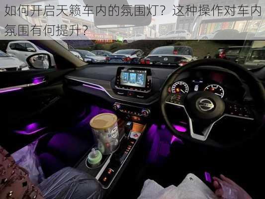 如何开启天籁车内的氛围灯？这种操作对车内氛围有何提升？-第3张图片-苏希特新能源