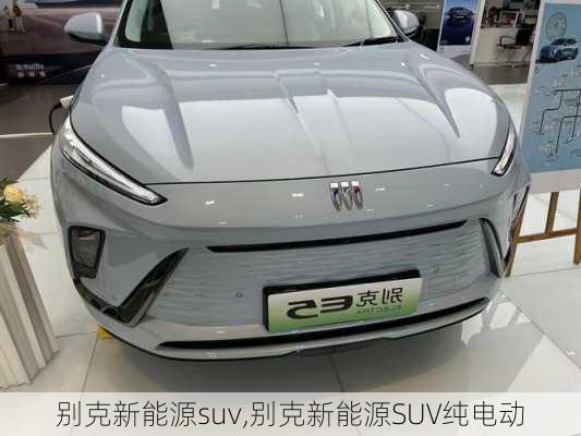 别克新能源suv,别克新能源SUV纯电动-第3张图片-苏希特新能源