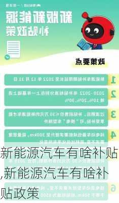 新能源汽车有啥补贴,新能源汽车有啥补贴政策-第1张图片-苏希特新能源