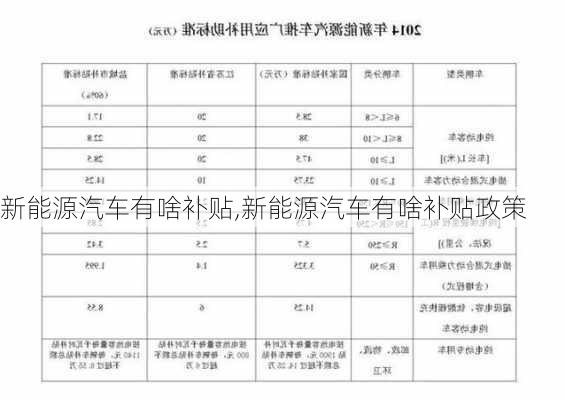 新能源汽车有啥补贴,新能源汽车有啥补贴政策-第2张图片-苏希特新能源