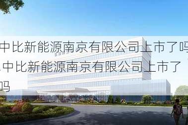 中比新能源南京有限公司上市了吗,中比新能源南京有限公司上市了吗-第1张图片-苏希特新能源