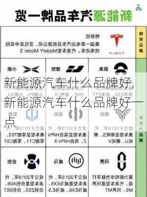 新能源汽车什么品牌好,新能源汽车什么品牌好一点-第2张图片-苏希特新能源