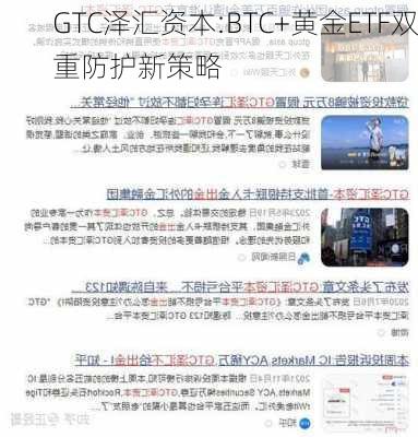 GTC泽汇资本:BTC+黄金ETF双重防护新策略-第3张图片-苏希特新能源