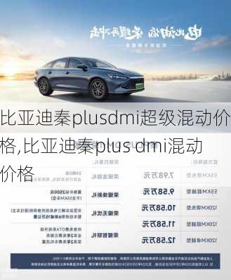 比亚迪秦plusdmi超级混动价格,比亚迪秦plus dmi混动价格-第1张图片-苏希特新能源