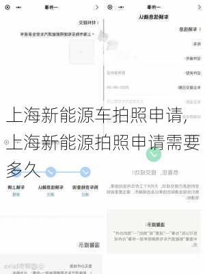 上海新能源车拍照申请,上海新能源拍照申请需要多久-第2张图片-苏希特新能源