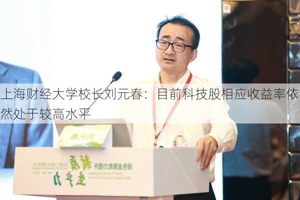 上海财经大学校长刘元春：目前科技股相应收益率依然处于较高水平-第2张图片-苏希特新能源