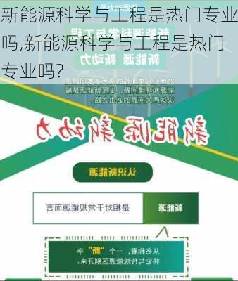 新能源科学与工程是热门专业吗,新能源科学与工程是热门专业吗?-第1张图片-苏希特新能源