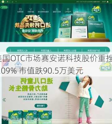 美国OTC市场赛安诺科技股价重挫21.09% 市值跌90.5万美元-第2张图片-苏希特新能源