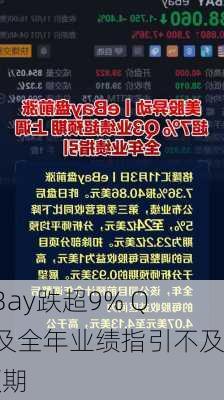 eBay跌超9% Q4及全年业绩指引不及预期