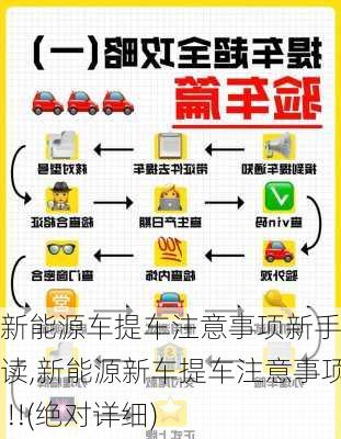 新能源车提车注意事项新手必读,新能源新车提车注意事项 !!(绝对详细)-第2张图片-苏希特新能源