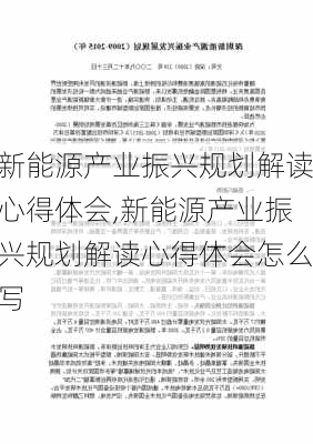 新能源产业振兴规划解读心得体会,新能源产业振兴规划解读心得体会怎么写-第2张图片-苏希特新能源