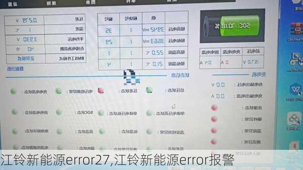 江铃新能源error27,江铃新能源error报警-第1张图片-苏希特新能源