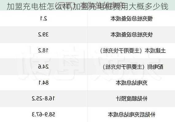 加盟充电桩怎么样,加盟充电桩费用大概多少钱-第2张图片-苏希特新能源