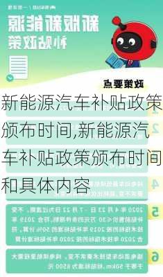 新能源汽车补贴政策颁布时间,新能源汽车补贴政策颁布时间和具体内容-第2张图片-苏希特新能源