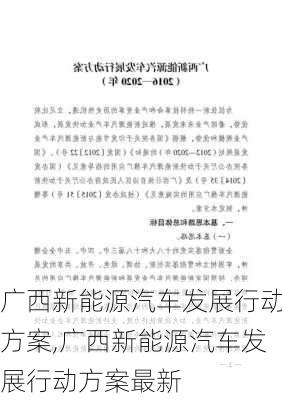 广西新能源汽车发展行动方案,广西新能源汽车发展行动方案最新-第2张图片-苏希特新能源