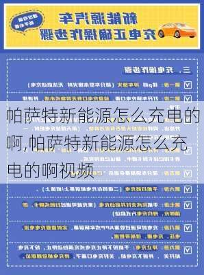 帕萨特新能源怎么充电的啊,帕萨特新能源怎么充电的啊视频-第2张图片-苏希特新能源