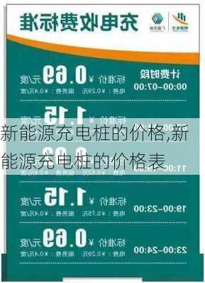 新能源充电桩的价格,新能源充电桩的价格表-第3张图片-苏希特新能源