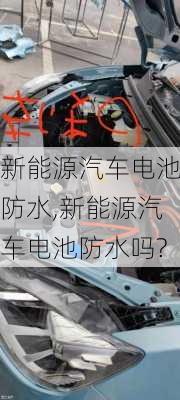 新能源汽车电池防水,新能源汽车电池防水吗?-第3张图片-苏希特新能源