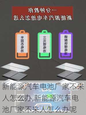 新能源汽车电池厂家不来人怎么办,新能源汽车电池厂家不来人怎么办呢