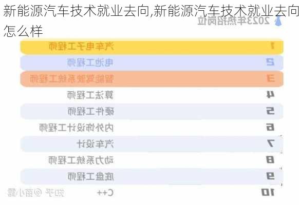 新能源汽车技术就业去向,新能源汽车技术就业去向怎么样-第3张图片-苏希特新能源